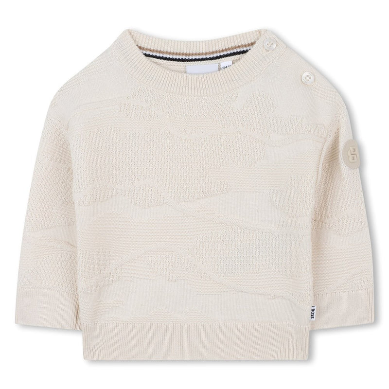 Beige Baby Pullover