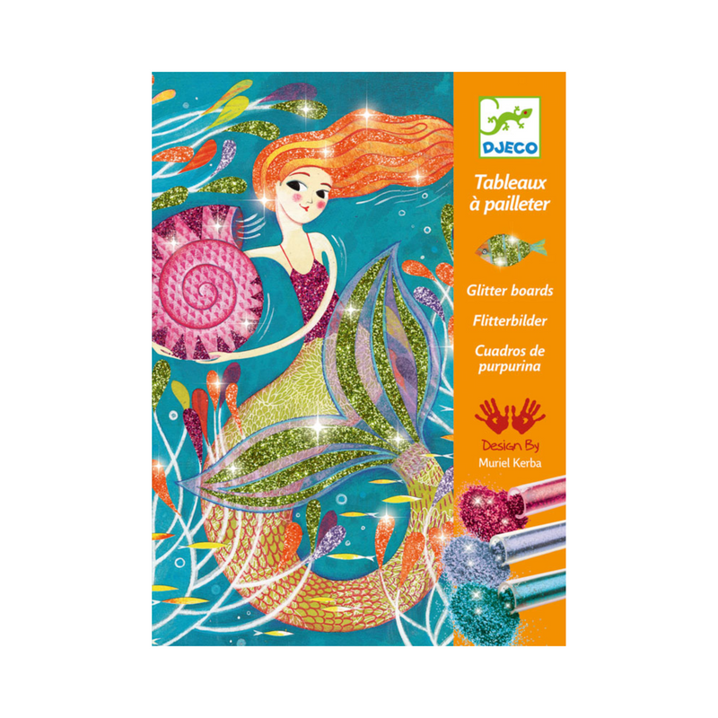 Mermaids Glitter Boards