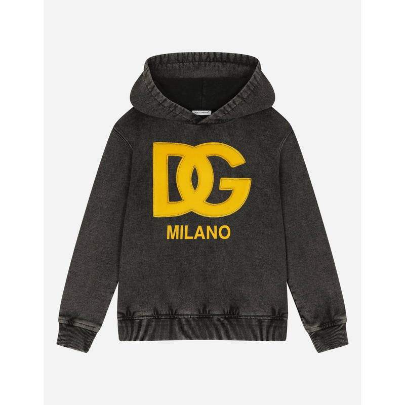 DG Logo Washed Look Jersey Sweatshirt