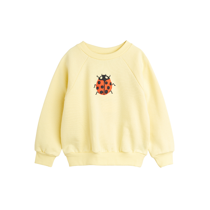 Ladybugs Embroidered Sweatshirt