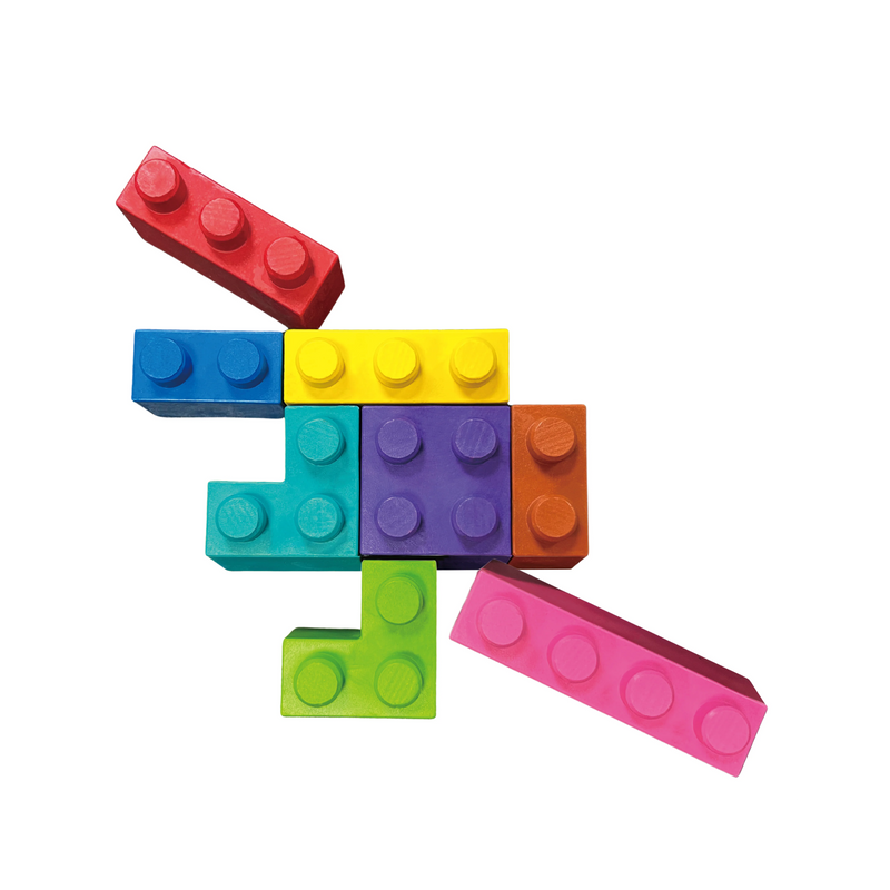 Block Crayons - T-Rex