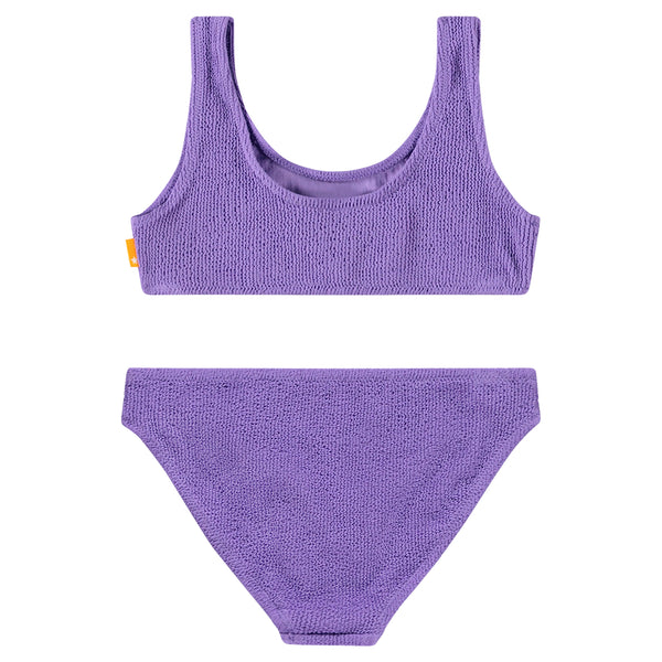 Purple Glo Nola Solid Bikini