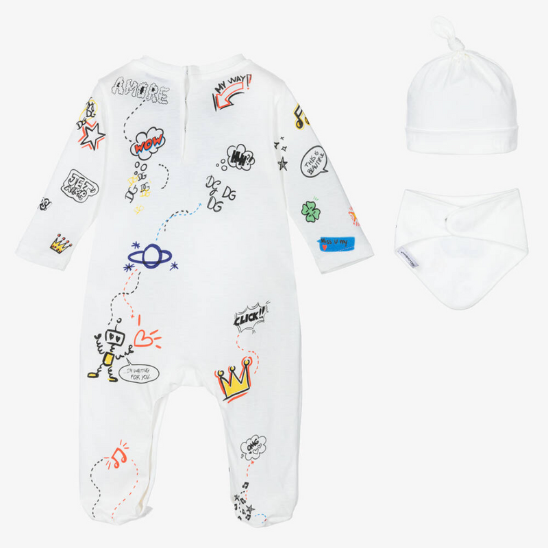 DG Baby Onesie, Hat & Bib Kit