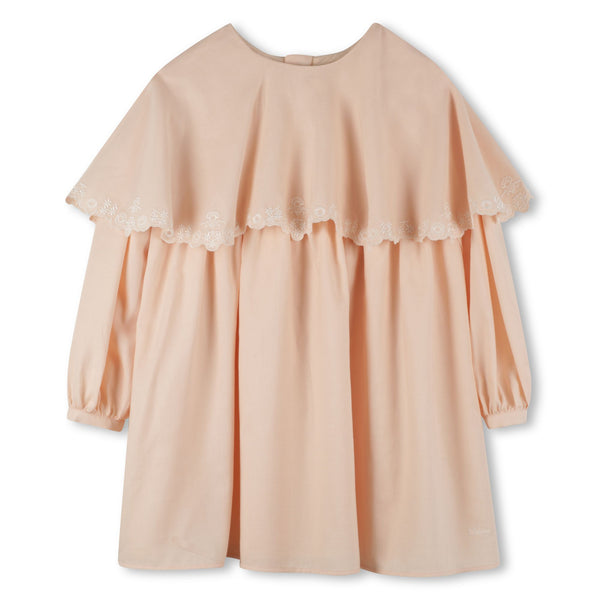 Petal Pink Long Sleeved Dress