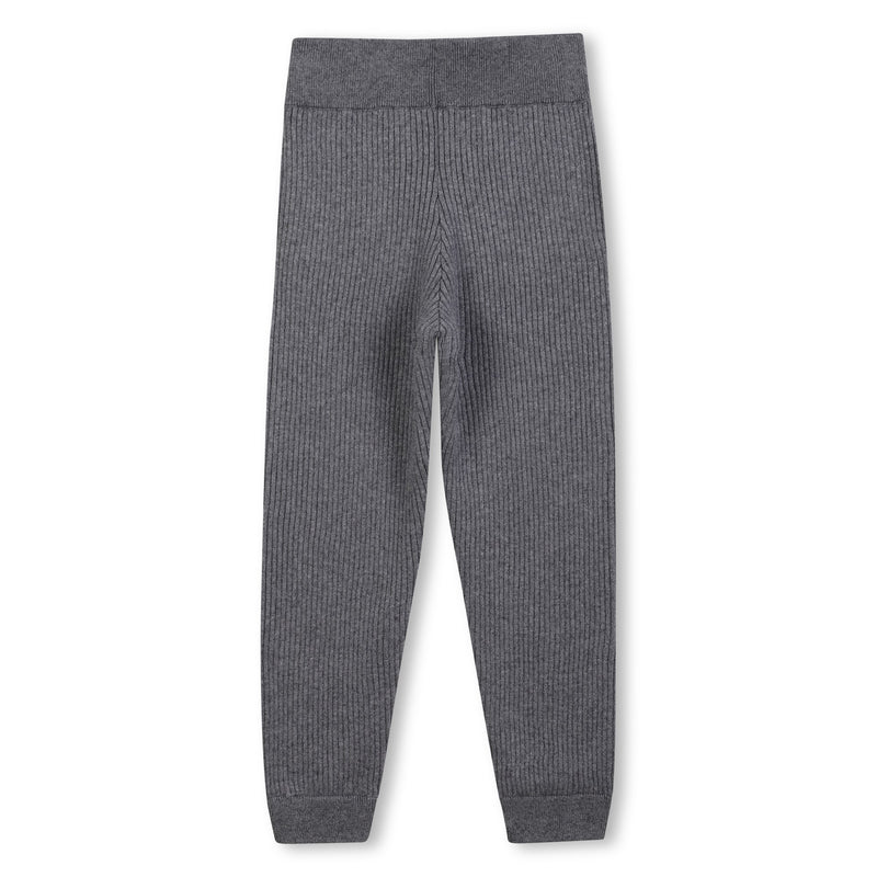 Heather Grey Knitted Trousers