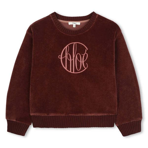 Burgundy Logo Sweatshirt