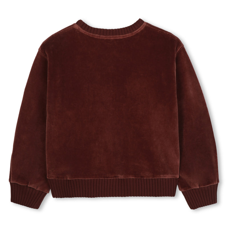 Burgundy Logo Sweatshirt
