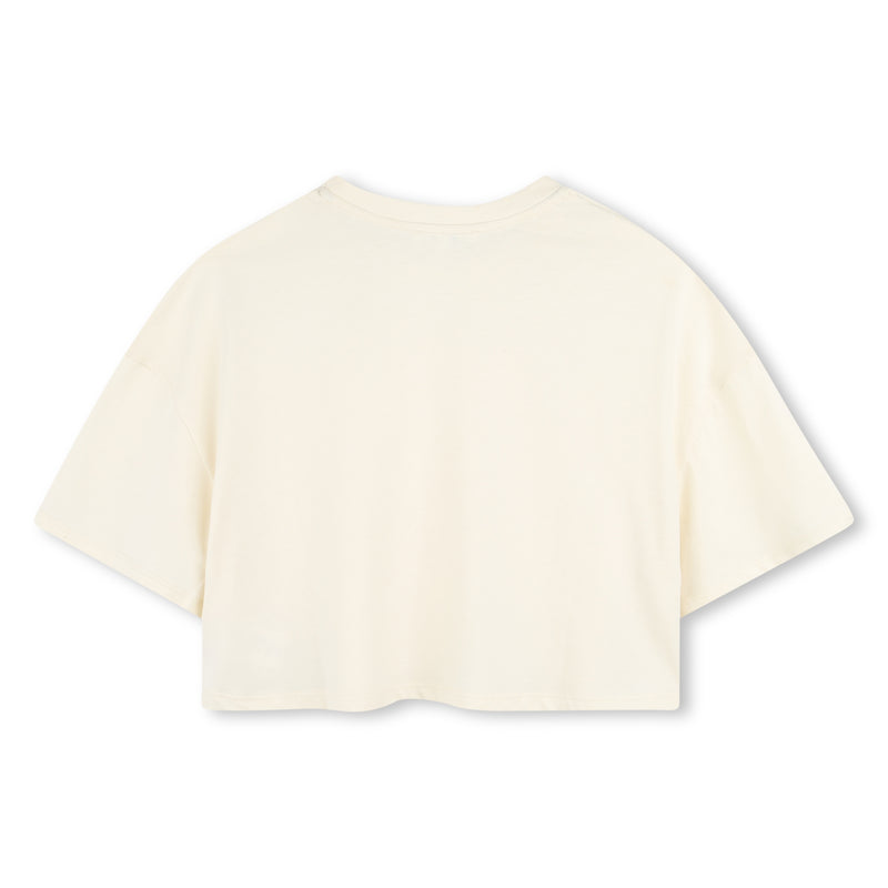 Ivory Crop T-Shirt