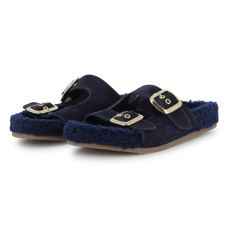Navy Sandals