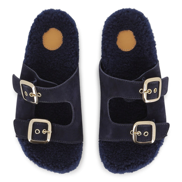 Navy Sandals