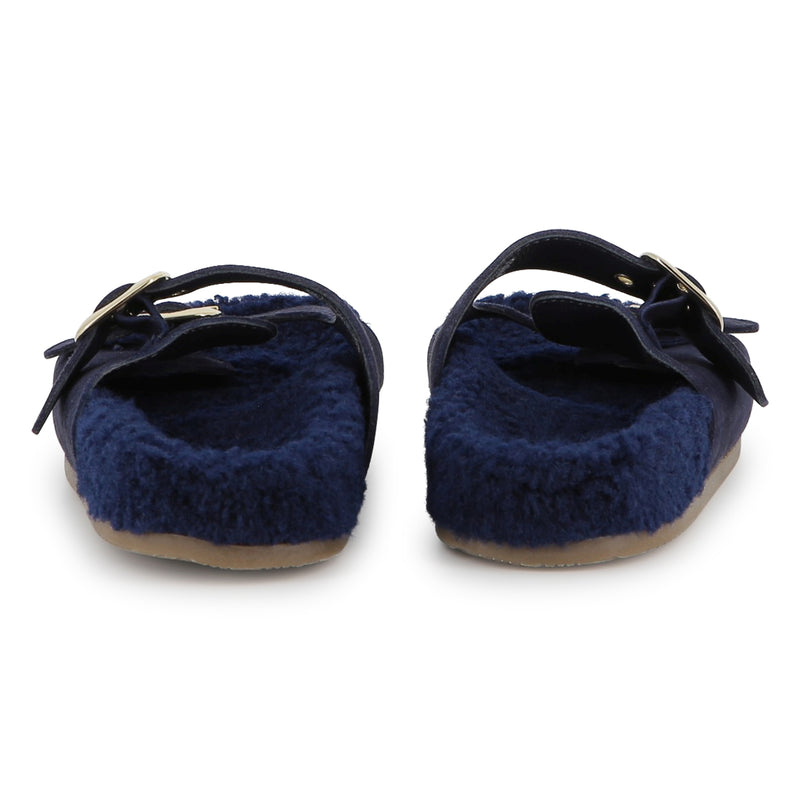 Navy Sandals