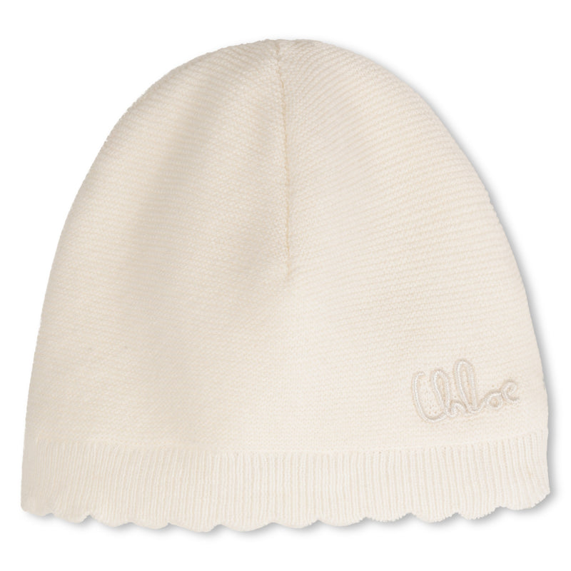 Baby Knitted Hat & Slippers Set