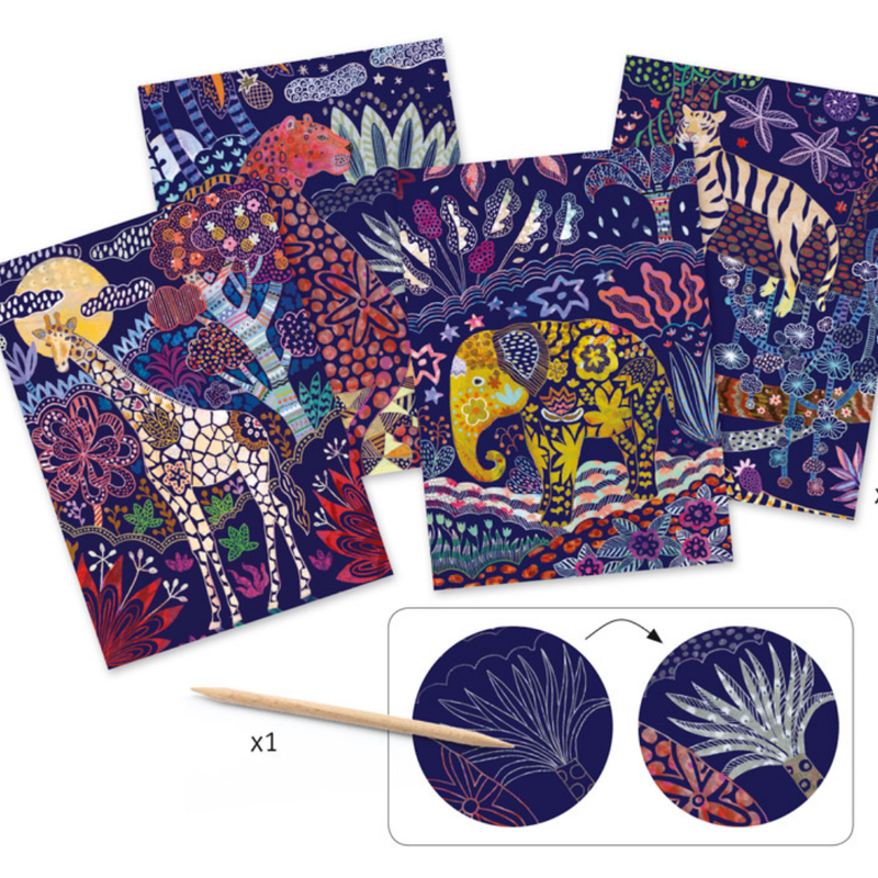 Lush Nature Scratch Cards