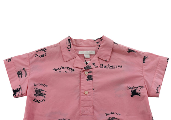 Burberry Light Pink short-sleeved Shirt