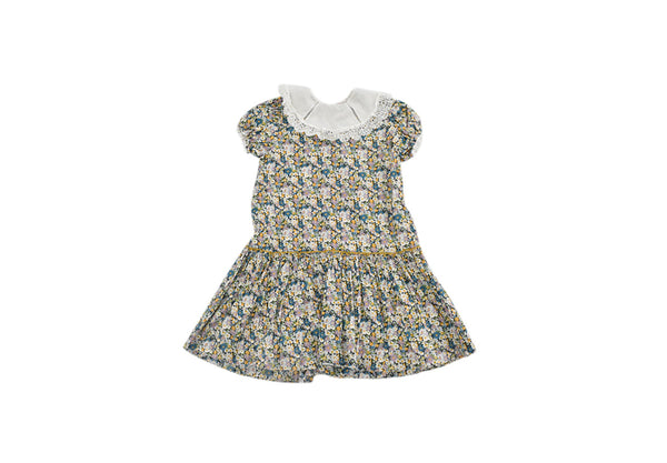 Strawberries & Cream Navy Floral Print Dress