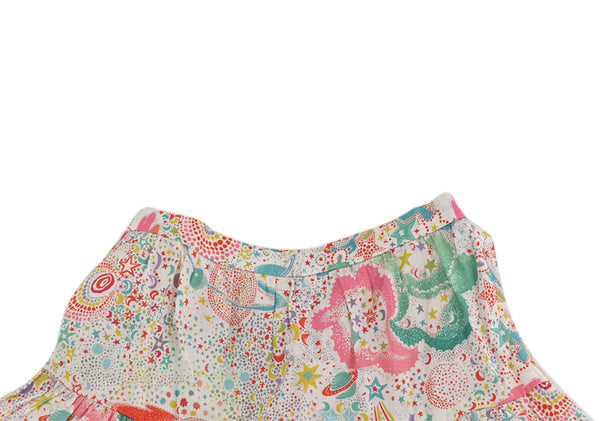 Bonpoint White Tiered Skirt