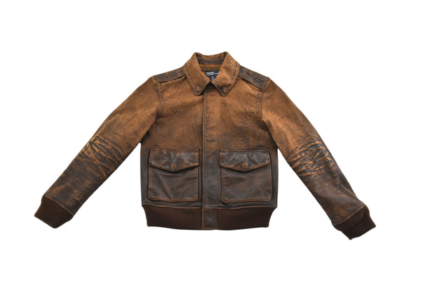 Ralph Lauren Brown Leather Jacket