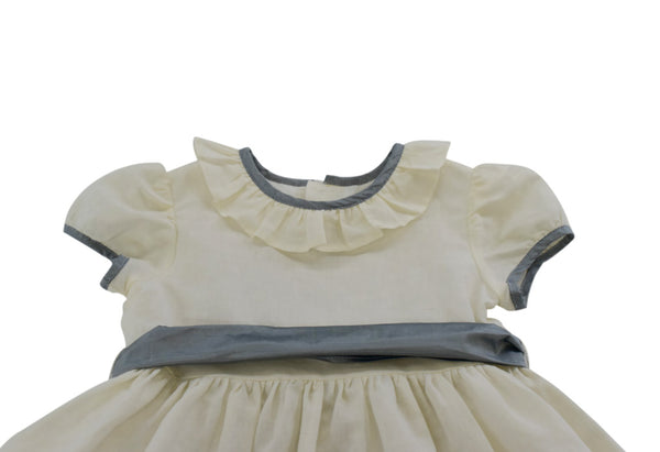 Pepa London White Cap-sleeved Dress