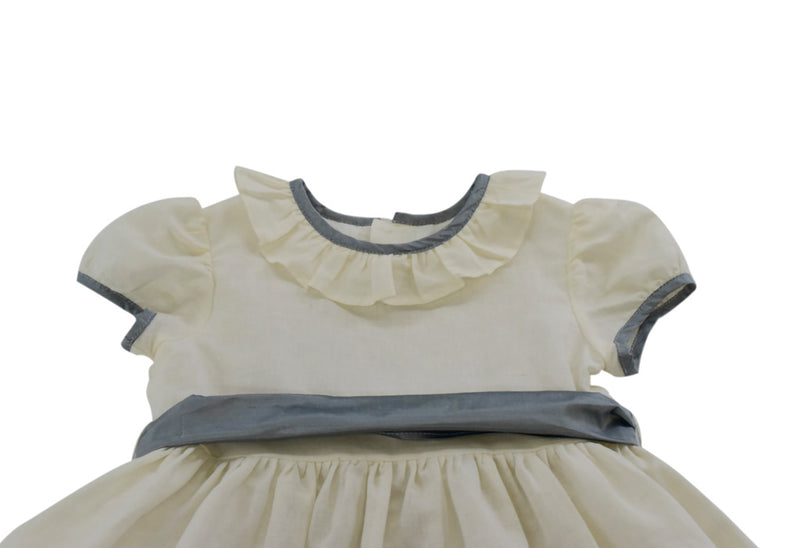 Pepa London White Cap-sleeved Dress