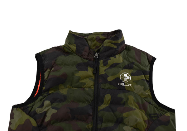 Ralph Lauren Camouflage Print Padded Vest