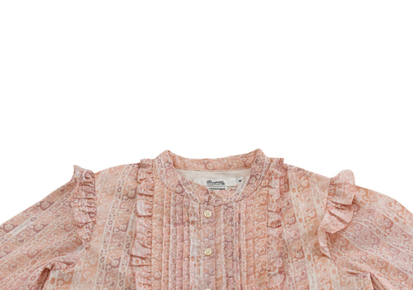 Bonpoint Light pink & White Striped Dress