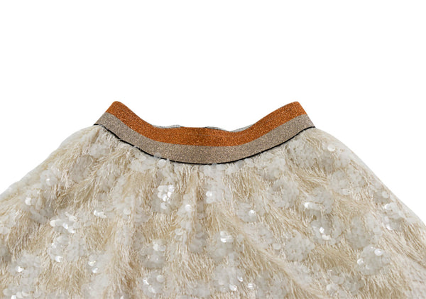 Apocalypto White A-line long Skirt
