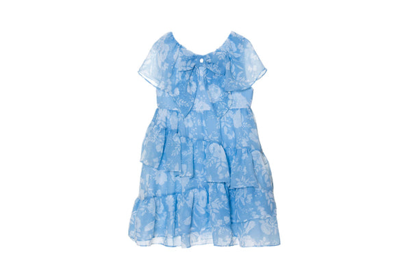 Patachou Porcelain Blue Sleeveless Dress