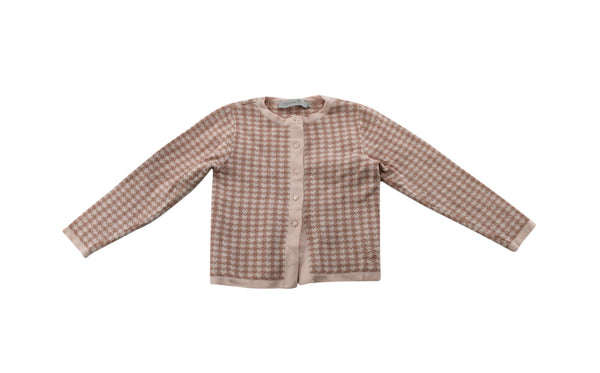 Dior Houndstooth Round Neck Cardigan