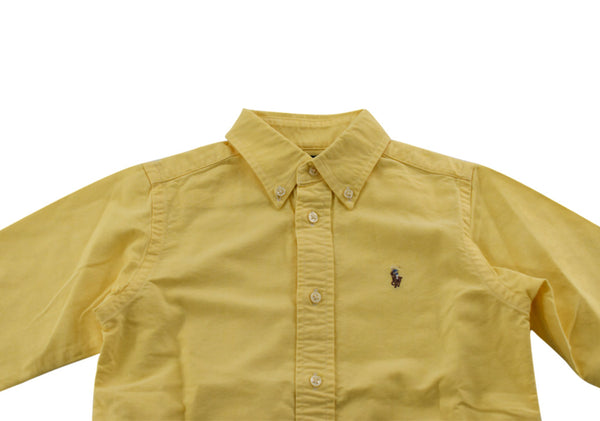 Ralph Lauren Yellow Cotton Shirt