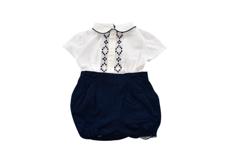 Pepa London White Peter Pan Collar Baby Shirt