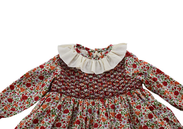 Pepa London White Long-sleeved Baby Dress