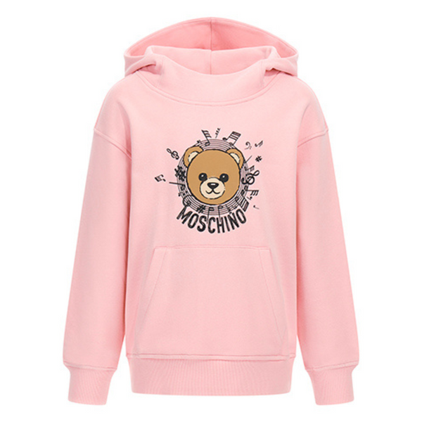 Music Notes Logo Pink Sweatshirt