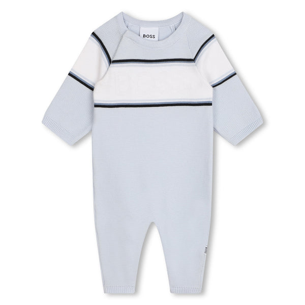 Cotton Knitted Baby Overalls