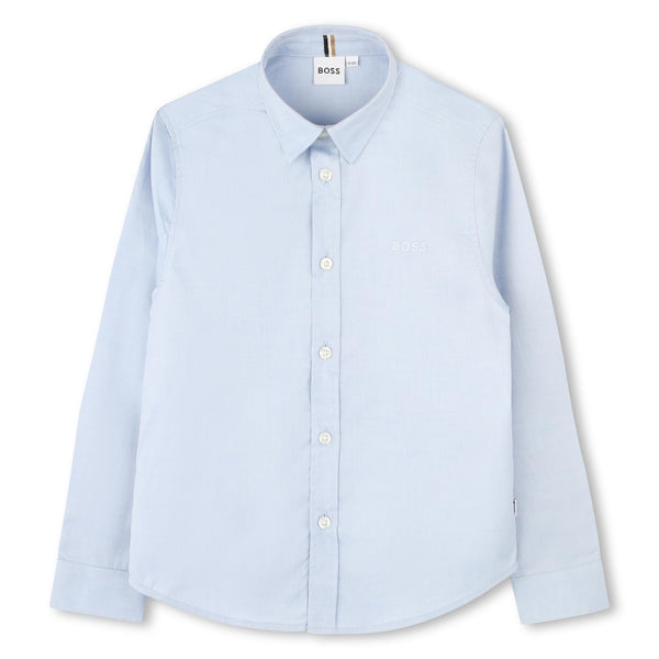 Pale Blue Long Sleeved Shirt