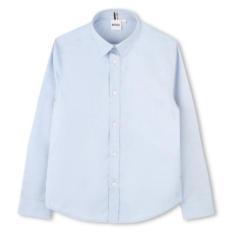 Pale Blue Long Sleeved Shirt