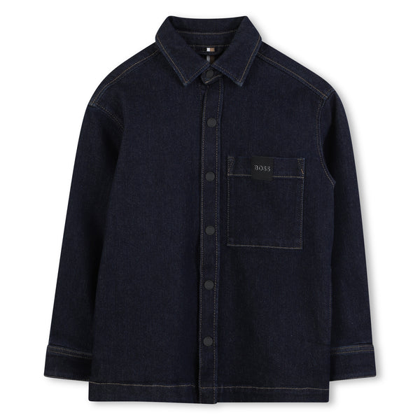 Long Sleeved Denim Shirt