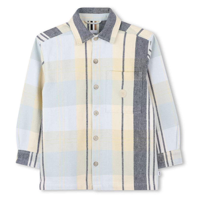 Pale Blue Long Sleeved Shirt