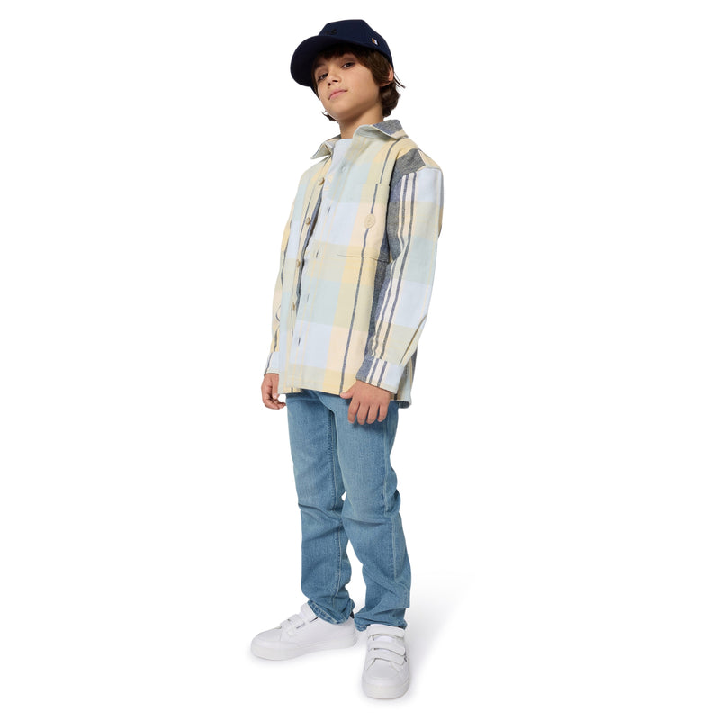 Pale Blue Long Sleeved Shirt