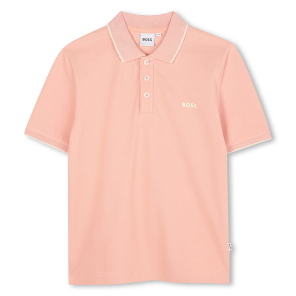 Blossom Pink Short Sleeve Polo