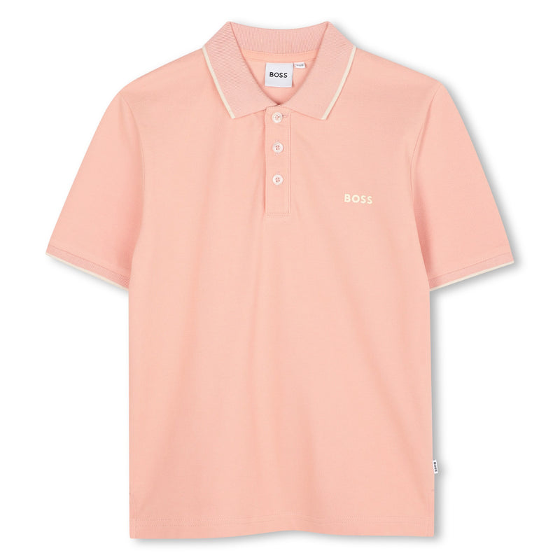 Blossom Pink Short Sleeve Polo