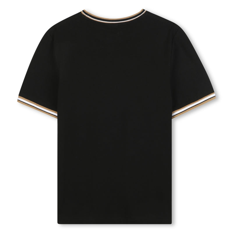 Black Short Sleeves Tee-Shirt
