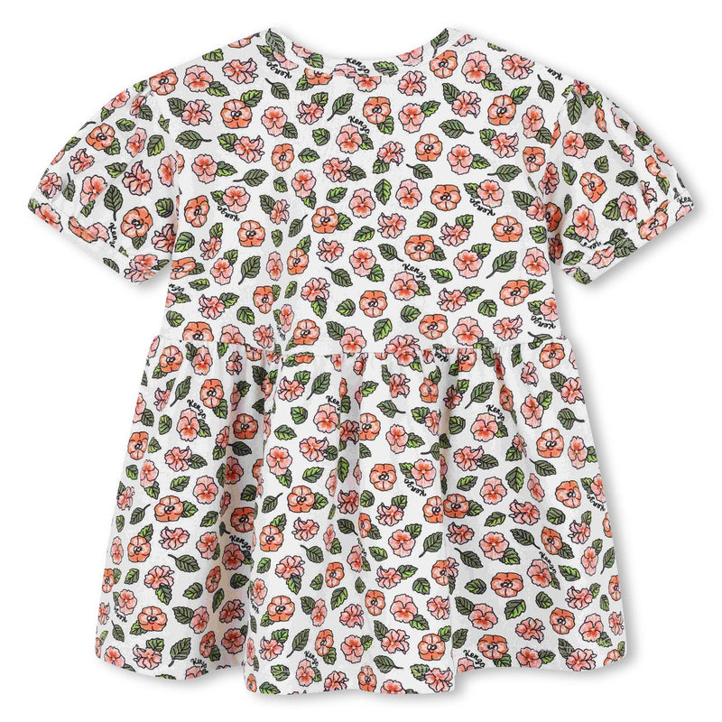 Flowers Print Baby Dress