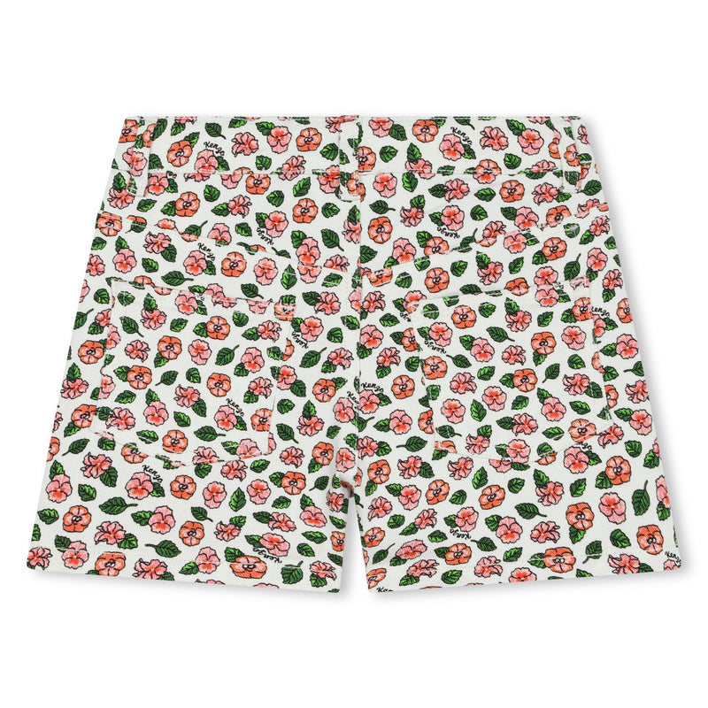 Flowers Print Shorts