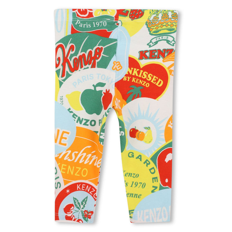 Fruit Stickers Baby T-Shirt & Leggings Set