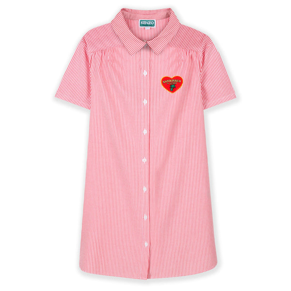 Bright Red Heart Dress