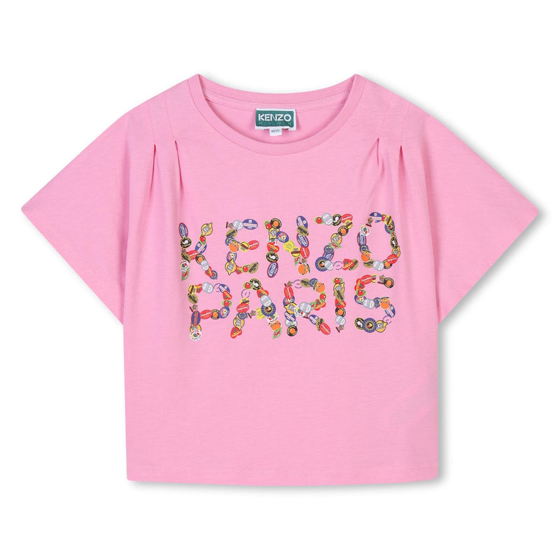 Pink Short Sleeves Tee-Shirt