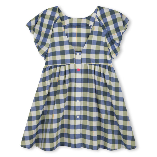 Blue Check Dress