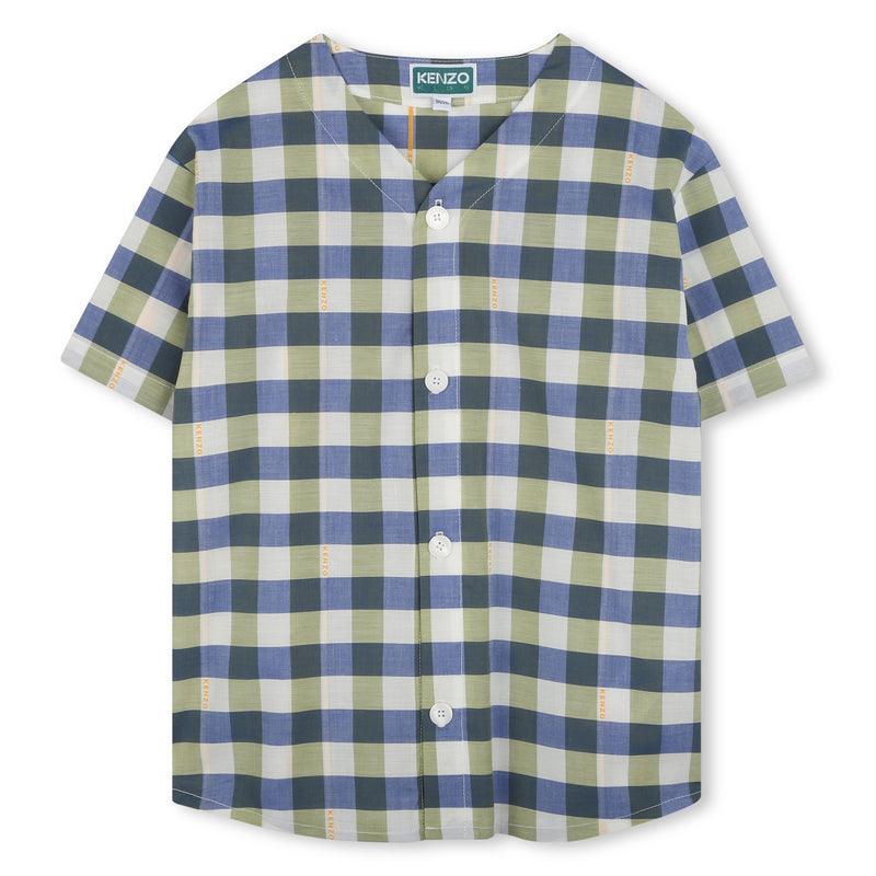 Blue Check Shirt