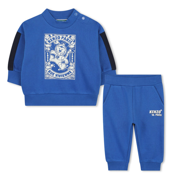 Electric Blue Tracksuit Set