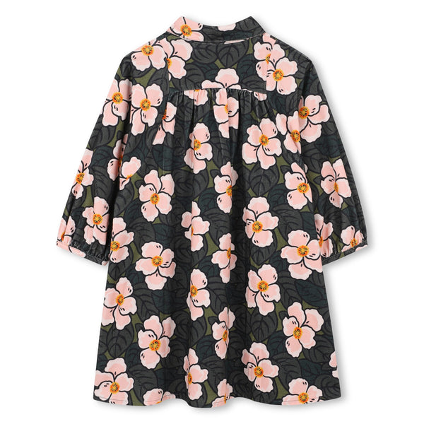 Pink Pale Flowers Dress